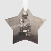 Brandweerlieden op het werk ornament (voorkant)