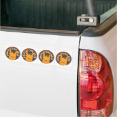 Brandweerlieden Rocken! Bumpersticker (Op Truck)