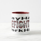 Brandweerlieden - Speel hard / werk hard Mok (Midden)