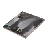 Brandweerlieden Tegeltje (Zijkant)