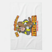 Brandweerlieden Theedoek (Verticaal)