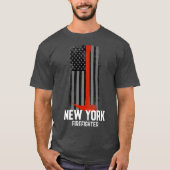 Brandweerlieden van de brandweer van New York T-shirt (Voorkant)