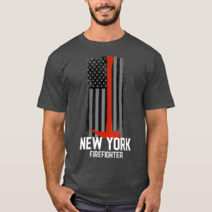 Brandweerlieden van de brandweer van New York T-shirt
