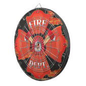 Brandweerlogo Dartbord (Voorkant Rechts)