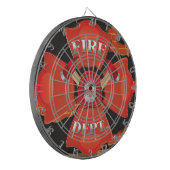 Brandweerlogo Dartbord (Voorkant Links)