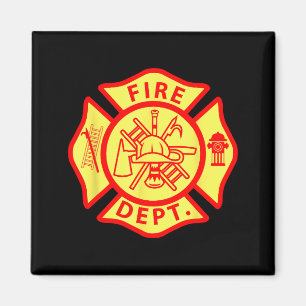 Brandweerlogo uniform brandweerman symbool brandwe magneet