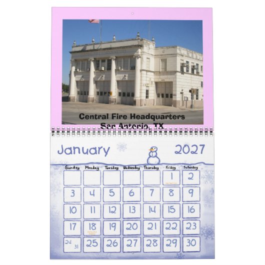 Brandweerlui Kalender (Jan 2027)