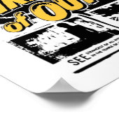 Brandweerluiers uit de buitenruimte poster (Hoek)