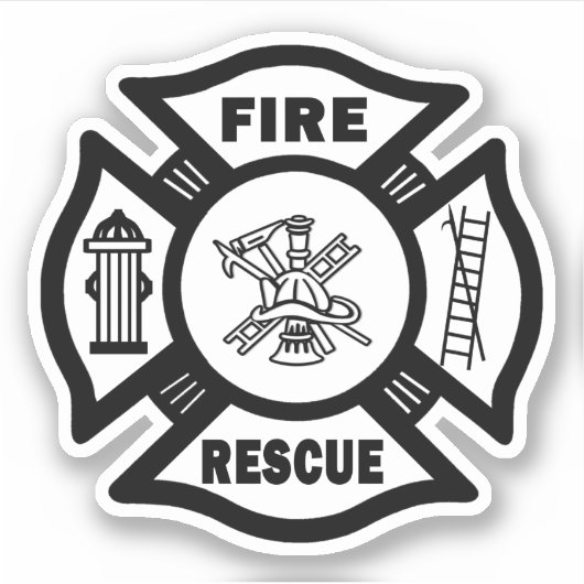 Brandweerluiken Sticker (Voorkant)