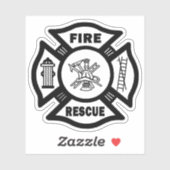 Brandweerluiken Sticker (Vel)