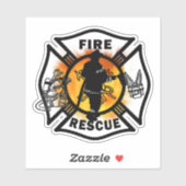 Brandweerluiken Sticker (Vel)