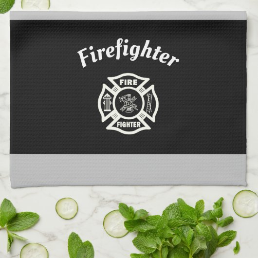 Brandweerluis      DeptKitchen Towel Theedoek (Gevouwen)