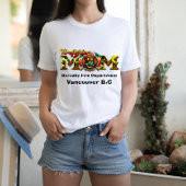 Brandweermama steunt de helden t-shirt