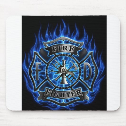 brandweerman 2 muismat (Voorkant)