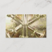 Brandweerman 3 Bugle Gold Medallion Visitekaartje (Achterkant)