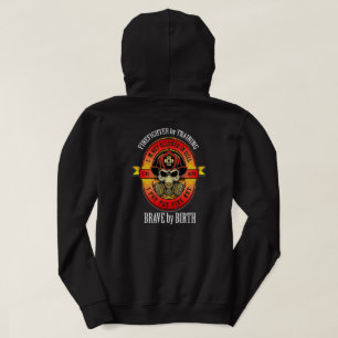Brandweerman 3 Zie beide kanten Hoodie