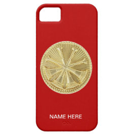 Brandweerman 4 Bugle Gold Medallion Case-Mate iPhone Case