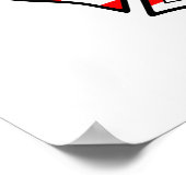 Brandweerman 9/11 Vergeet nooit 343 Poster (Hoek)