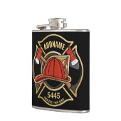 Brandweerman ADD NAAM Brandweerkazerne Afdeling Ba Heupfles (Links)