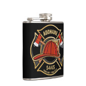 Brandweerman ADD NAAM Brandweerkazerne Afdeling Ba Heupfles (Rechts)