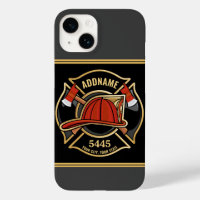 Brandweerman ADD NAME Brandweerpost Badge