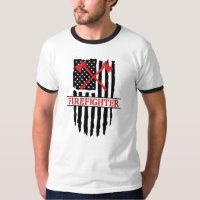 Brandweerman, Amerikaanse vlag