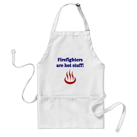 brandweerman Apron Standaard Schort (Voorkant)