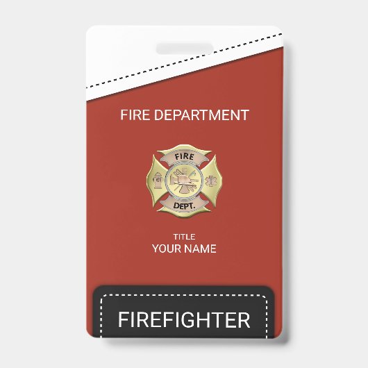 brandweerman badge (Front)