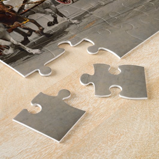 Brandweerman - Beweging met spoed 1914 Legpuzzel (Zijkant)