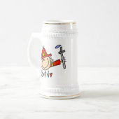 Brandweerman Bierpul (Voorkant links)
