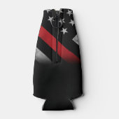 Brandweerman brandweer pensioen flesjeskoeler (Achterkant)