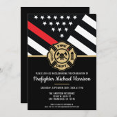 Brandweerman Brandweerman Afstuderen Brandweer Kaart (Voorkant / Achterkant)