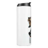 Brandweerman, brandweerman, Dachshund Thermosbeker (Gedraaid links)