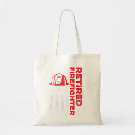 Brandweerman brandweerman in ruste brandweerman tote bag (Voorkant)