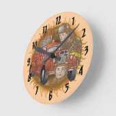 Brandweerman Brandweerwagen Buddy klok (Hoek)