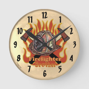 Brandweerman Broeder Klok