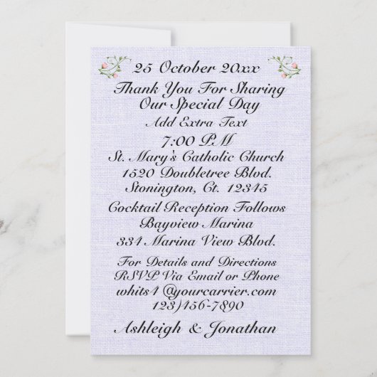 Brandweerman bruiloft uitnodiging (Achterkant)