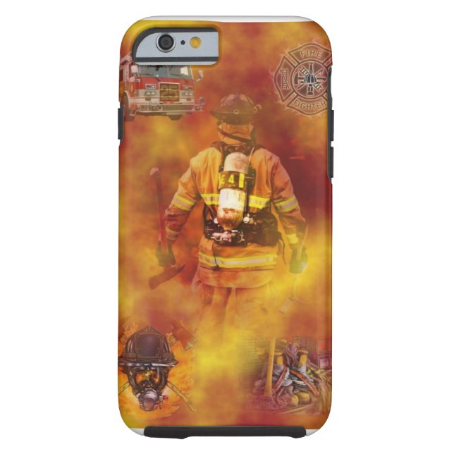 brandweerman Case-Mate iPhone case (Achterkant)