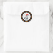 Brandweerman Dalmatiër Sticker (Tas)