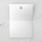 Brandweerman Dank je Wenskaart Bedankkaart (Binnen)