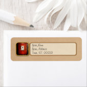 Brandweerman - De brandkast Etiket (Insitu)