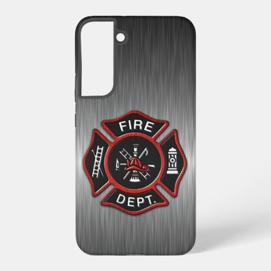 Brandweerman Deluxe Samsung Galaxy Hoesje (Achterkant)