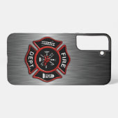 Brandweerman Deluxe Samsung Galaxy Hoesje (Achterkant horizontaal)
