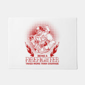 brandweerman deurmat (Voorkant)