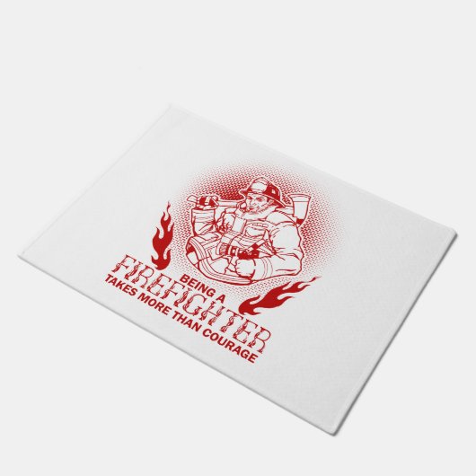 brandweerman deurmat (Schuin)