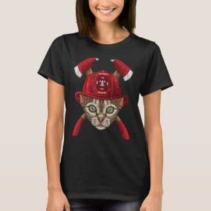 Brandweerman Devon Rex brandweerjongen kinderen br T-shirt