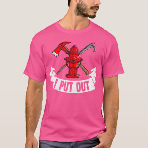 Brandweerman die ik uitzet t-shirt