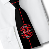 Brandweerman diploma stropdas