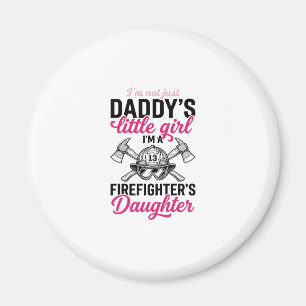 Brandweerman Dochter Citaat Vector T-shirt Ontwerp Magneet