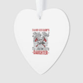 Brandweerman Dochter Vintage Ornament (voorkant)